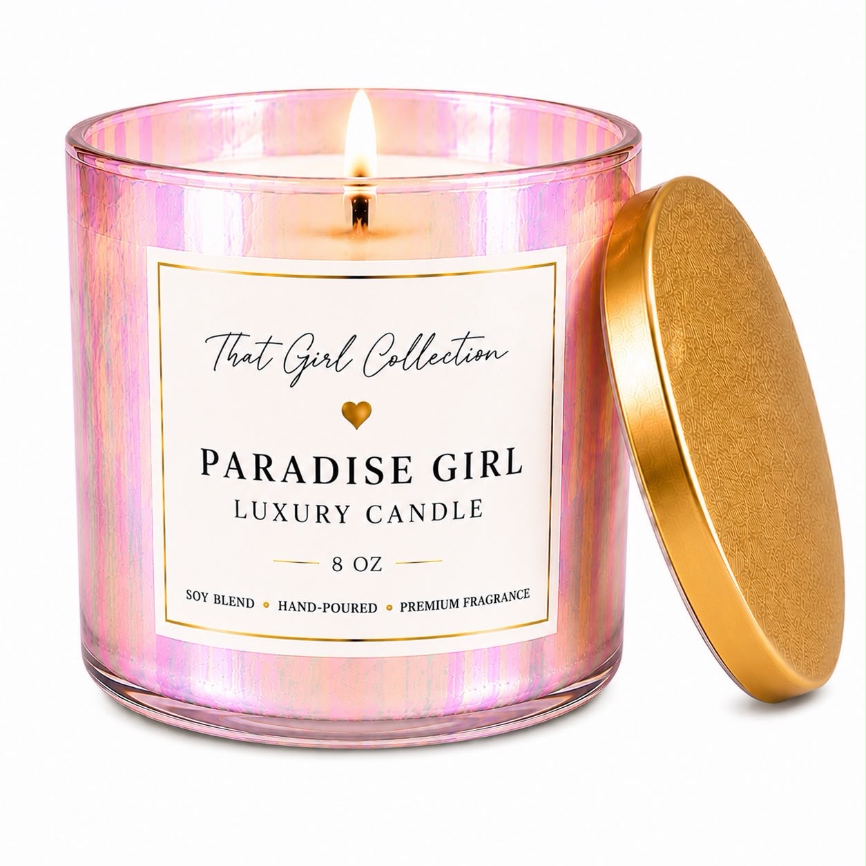 Paradise Girl Luxury Candle, 8oz